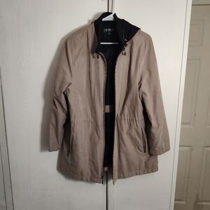 Woman's Or Men's Bromley Beige Rain/Utility Jacket (Professional Look)